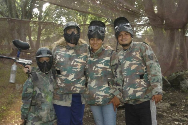 Paintball para toda la familia